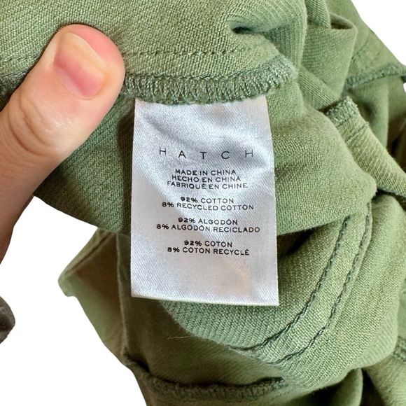 Hatch Maternity The Isla Utility Pant in Army green sz:0/XS - Picture 10 of 13